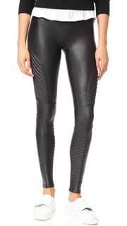 SPANX Faux Leather Moto Leggings