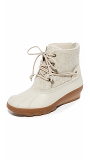 Sperry Saltwater Wedge Tide Wool Booties