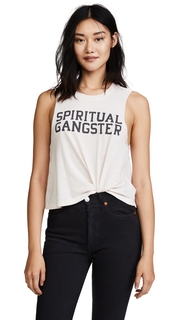 Spiritual Gangster SG Varsity Crop Tank