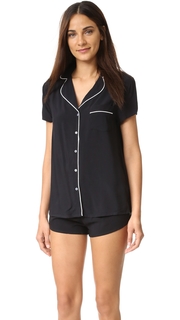 Splendid Woven Classic PJ Set