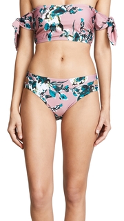 Splendid Reversible Keyhole Bikini Bottoms