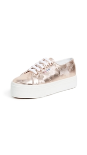 Superga 2790 Army Chrome Platform Sneakers