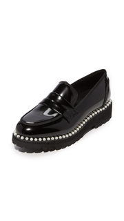 Suecomma Bonnie Faux Pearl Detailed Loafers
