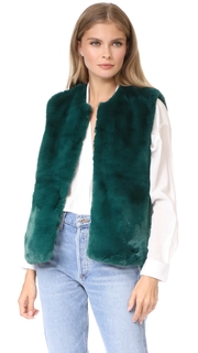 Suncoo Evita Faux Fur Vest