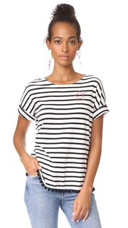 SUNDRY Mini Star Crew Neck Tee