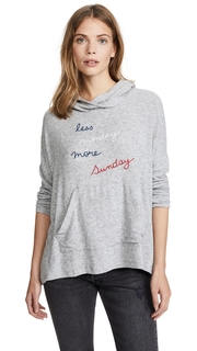 SUNDRY Less Monday Drapey Hoodie
