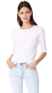 TSE Cashmere Elbow Sleeve Tee