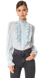 Temperley London Strawberry Ruffle Shirt