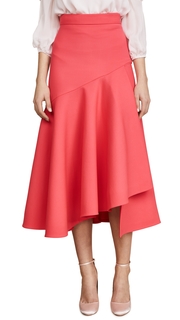 Temperley London Mercury Plain Ruffle Skirt
