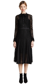 Temperley London Eclipse Lace Collar Dress