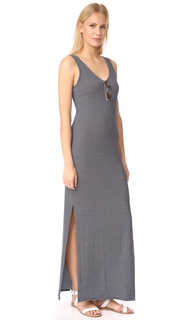 Three Dots V Neck Maxi Dress