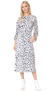 Tibi Sculpted Sleeve Dress