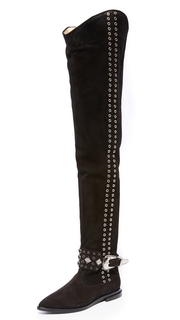 Toga Pulla Thigh High Rivet Boots