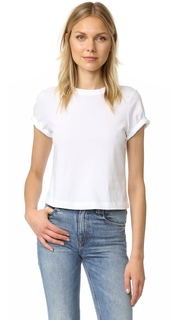 T by Alexander Wang High Twist Cotton Jersey Boy Tee