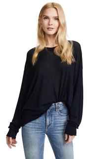 T by Alexander Wang Long Sleeve Pullover