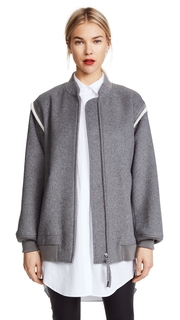 T by Alexander Wang Double Faced Wool Jacket