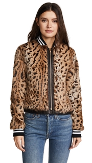 Veronica Beard Etta Fur Jacket