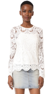 WAYF Lenox Lace Top