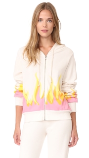 Wildfox Wildfire Prescott Zip Hoodie