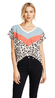 Wildfox Hellcat Romeo V Neck Tee