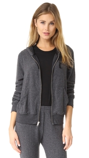 Wildfox Carta Zip Hoodie