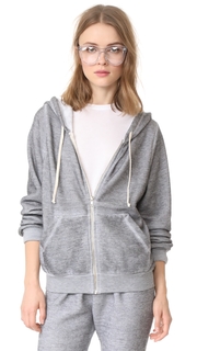 Wildfox Carta Zip Hoodie