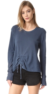 Wilt Drawstring Tie Front Sweatshirt