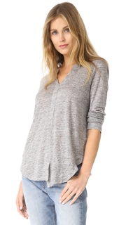 Wilt Linen Shifted Pullover
