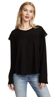 Wilt Georgette Layer Sleeve Tee