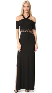 Yigal Azrouel Cold Shoulder Dress