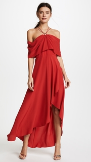 Yigal Azrouel Cold Shoulder Dress