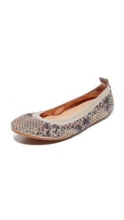 Yosi Samra Samara II Serpent Printed Flats