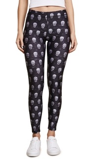 Terez Mini Heathered Skull Leggings