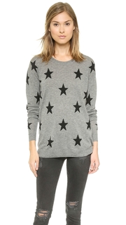 Zoe Karssen Loose Fit Straight Stars Sweater