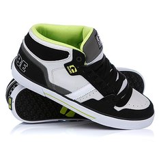 Кеды кроссовки высокие Globe Superfly Vulcan Mid Black/Grey/Lime