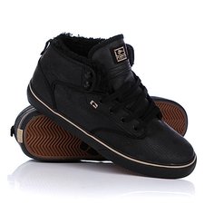 Кеды кроссовки утепленные Globe Motley Mid Black/Lark/Sher