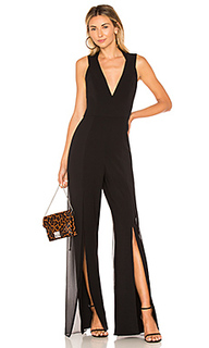 V neck jumpsuit - Halston Heritage