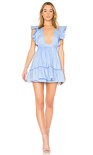 Приталенное и расклешенное платье misty - MAJORELLE