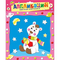 Мягкая картинка с рамкой "Белый мишка" Дрофа Медиа