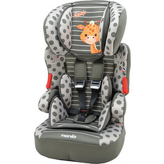 Автокресло Nania BELINE SP 9-36 кг, ANIMALS GIRAF, коричневый