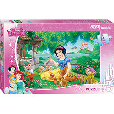 Пазл Maxi Step Puzzle "Disney Принцессы. Белоснежка new", 24 элемента