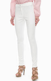 Базовые укороченные брюки с молниями на штанинах Pinko