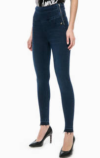 Укороченные джинсы с высокой посадкой Patrizia Pepe