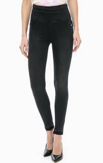 Укороченные джинсы с высокой посадкой Patrizia Pepe