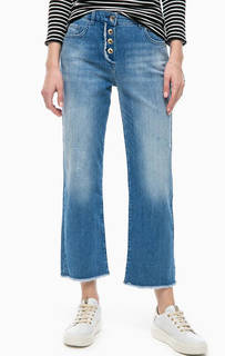 Укороченные расклешенные джинсы Patrizia Pepe