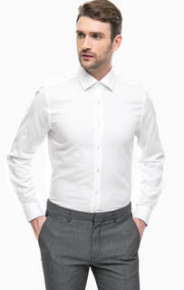 Белая рубашка из хлопка Strellson
