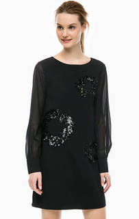 Платье с отделкой пайетками Pennyblack