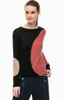 Свитер из вискозы и шерсти с отделкой пайетками Pennyblack
