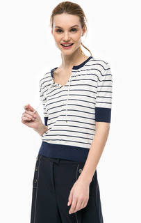 Хлопковый джемпер в полоску Pennyblack