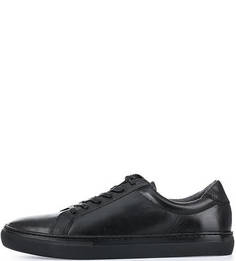 Черные кеды из натуральной кожи Vagabond